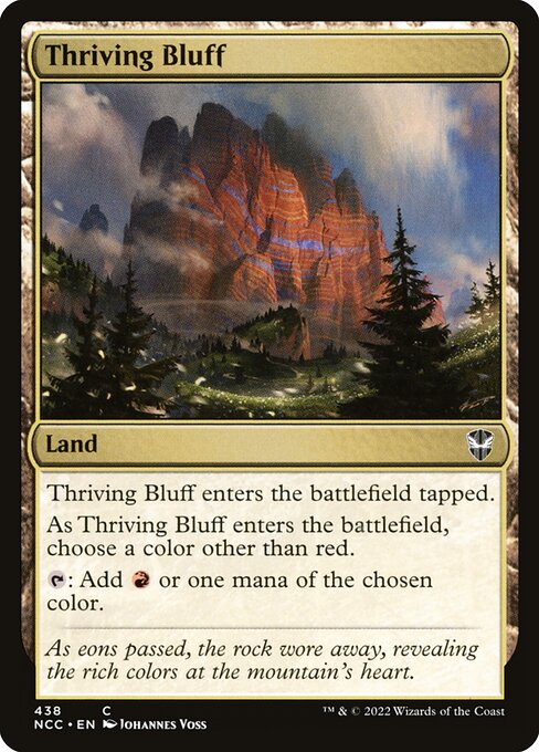 Thriving Bluff – New Capenna Commander (NCC-438) Magic: The Gathering card | LC-REM-20260804-15681712193868-0c918a58-5a44-444f-b98e-661a2f3d3fde Hoofdafbeelding