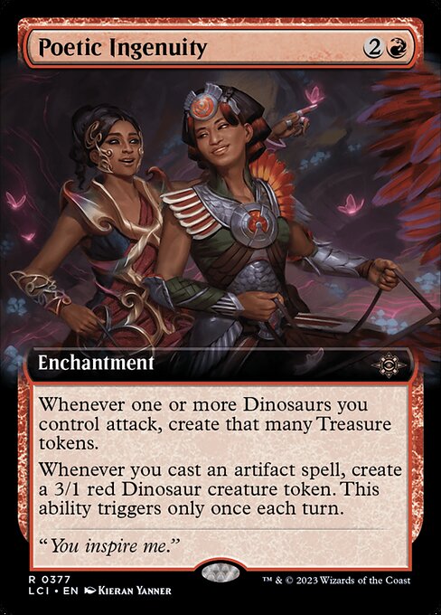 Poetic Ingenuity – The Lost Caverns of Ixalan (LCI-377) Magic: The Gathering card | LC-REM-20260804-15393060749644-0c9bec4a-084b-4972-9a6b-58050088168b