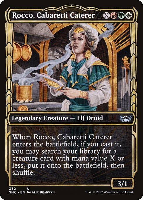 Rocco, Cabaretti Caterer – Streets of New Capenna (SNC-332) Magic: The Gathering card | LC-REM-20260804-15383468081484-0cbc93cb-8df4-446f-b99f-21238355ad64