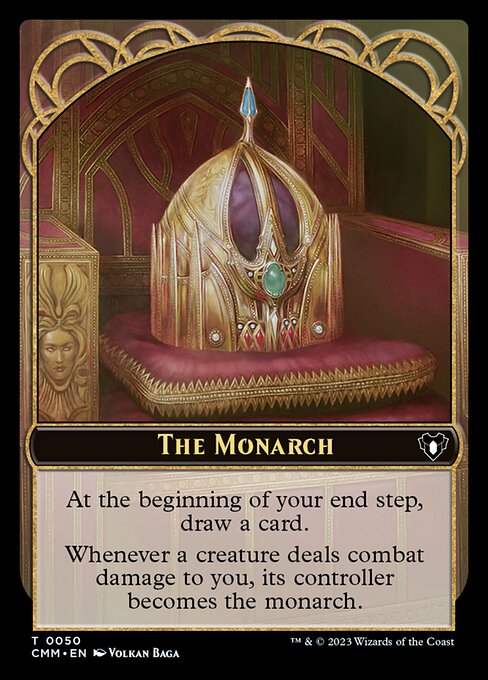 The Monarch – Commander Masters Tokens (TCMM-50) Magic: The Gathering card | LC-REM-20260804-15151787802956-0cd9c491-6ba0-4484-822c-73bcbe9b0c49 Immagine principale del prodotto