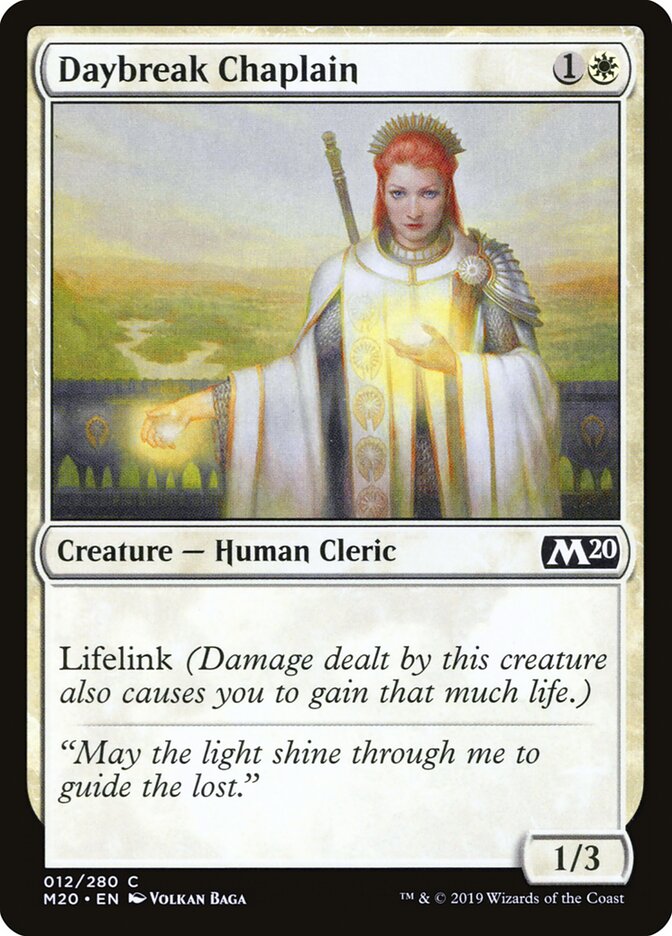 Daybreak Chaplain - Core 2020 (Common) [M20-12]