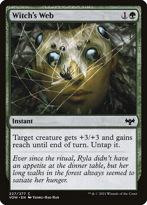 Witch's Web – Innistrad: Crimson Vow (VOW-227) Magic: The Gathering card | LC-REM-20260804-15573192966476-0d021207-76be-4bc9-bb71-df991a04d8d8 Immagine principale del prodotto