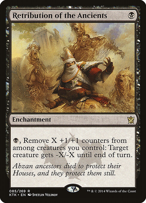 Retribution of the Ancients – Khans of Tarkir (KTK-85) Magic: The Gathering card Immagine principale del prodotto