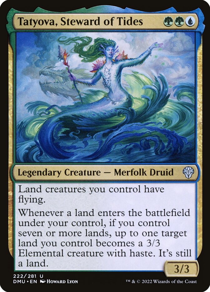 Tatyova, Steward of Tides - Dominaria United (Uncommon) [DMU-222]