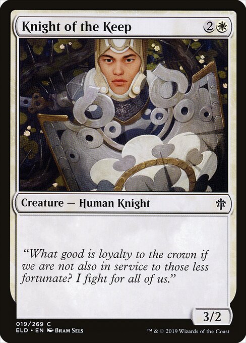 Knight of the Keep – Throne of Eldraine (ELD-19) Magic: The Gathering card | LC-REM-20260804-15150800470348-0d49653d-cd4e-40a7-99de-fc531b5d8594