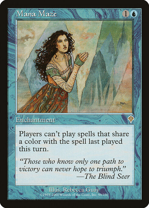 Mana Maze – Invasion (INV-59) Magic: The Gathering card Main image