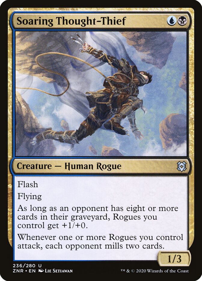 Soaring Thought-Thief - Zendikar Rising (Uncommon) [ZNR-236]
