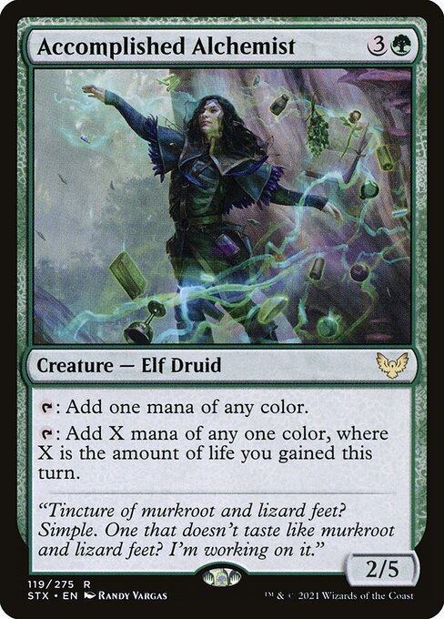 Accomplished Alchemist – Strixhaven: School of Mages – STX 119 – English Magic card