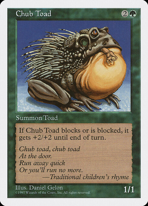 Chub Toad – Fifth Edition (5ED-283) Magic: The Gathering card | LC-REM-20260804-15521982153036-0d977294-051a-4e6d-b2ba-c04494474aac