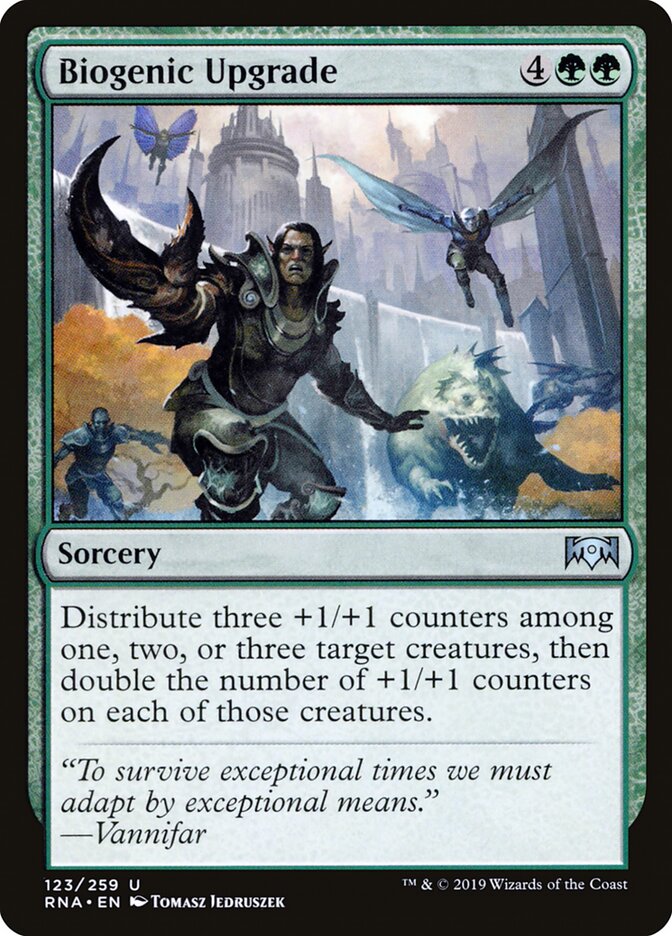 Biogenic Upgrade - Ravnica Allegiance (Uncommon) [RNA-123]