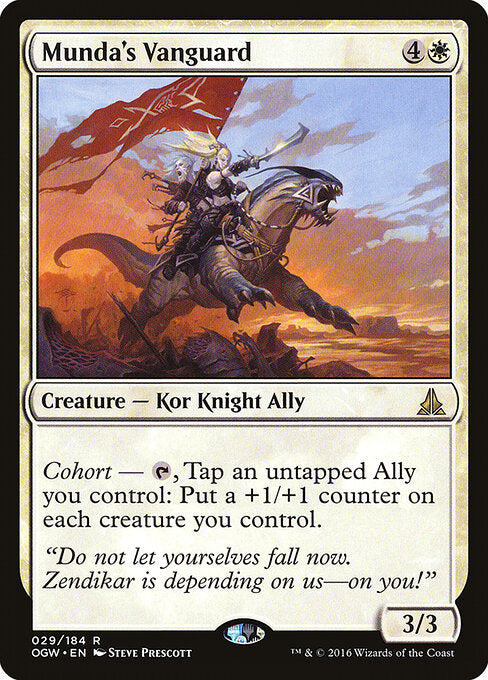Munda's Vanguard – Oath of the Gatewatch (OGW-29) Magic: The Gathering card