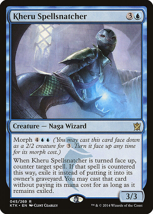 Kheru Spellsnatcher – Khans of Tarkir (KTK-45) Magic: The Gathering card | LC-REM-20260804-15151555445068-0e15117f-f05e-4c5d-9ef5-98f21f4d7529 Immagine principale del prodotto