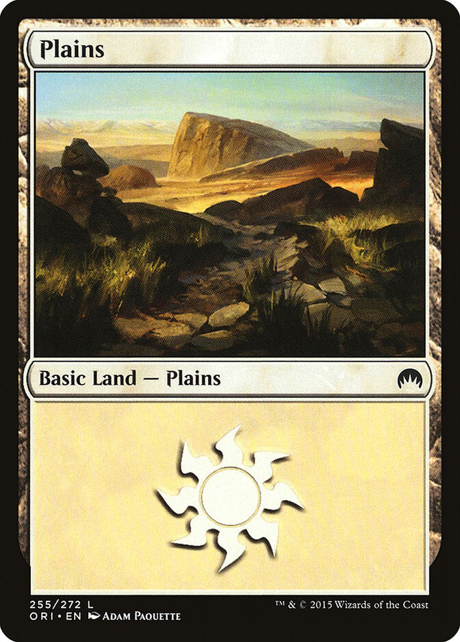 Plains (V.3) - Magic Origins (Land) [ORI-255]