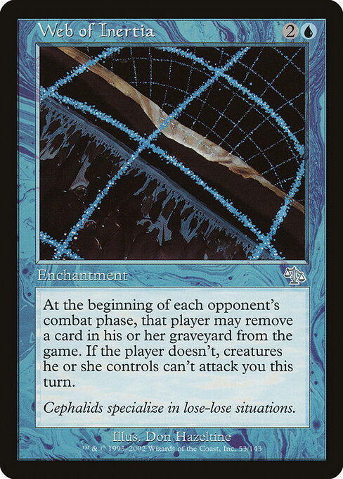 Web of Inertia – Judgment (JUD-53) Magic: The Gathering card | LC-REM-20260804-15361501856076-0e6d2721-1dfc-4f4f-a914-9352ca6981c0 Main image