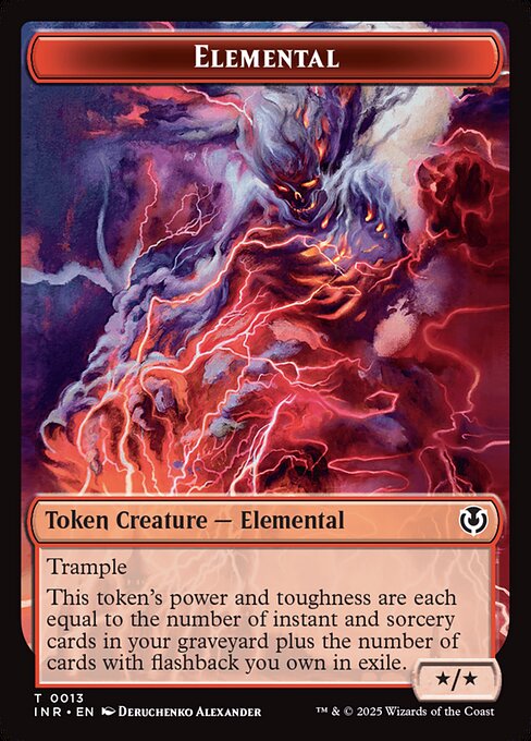 Elemental – Innistrad Remastered Tokens (TINR-13) Magic: The Gathering card | LC-REM-20260804-15339553128780-0e99650f-a153-4a80-86d8-8fd2c3f19d85