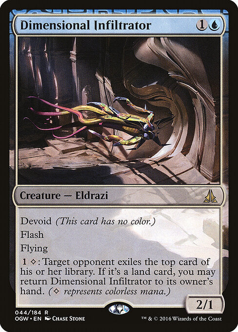 Dimensional Infiltrator – Oath of the Gatewatch (OGW-44) Magic: The Gathering card | LC-REM-20260804-15339549262156-0ea28dd5-57b0-4255-a3d9-1c190c446f20