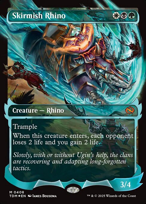 Skirmish Rhino – Tarkir: Dragonstorm (TDM-408) Magic: The Gathering card | LC-REM-20260804-15401856762188-0eaca731-0886-4617-b012-451a5ba768db Immagine principale del prodotto