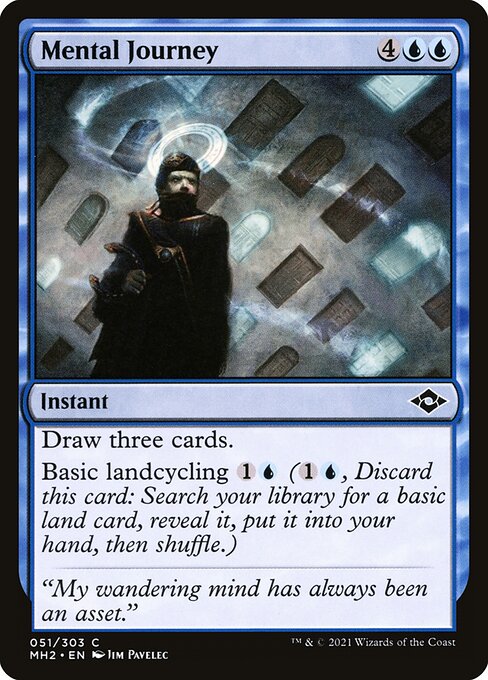 Mental Journey – Modern Horizons 2 (MH2-51) Magic: The Gathering card