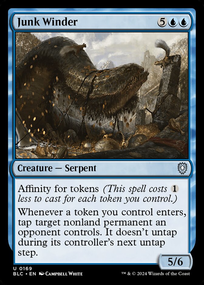 Junk Winder - Commander: Bloomburrow (Uncommon) [BLC-169]