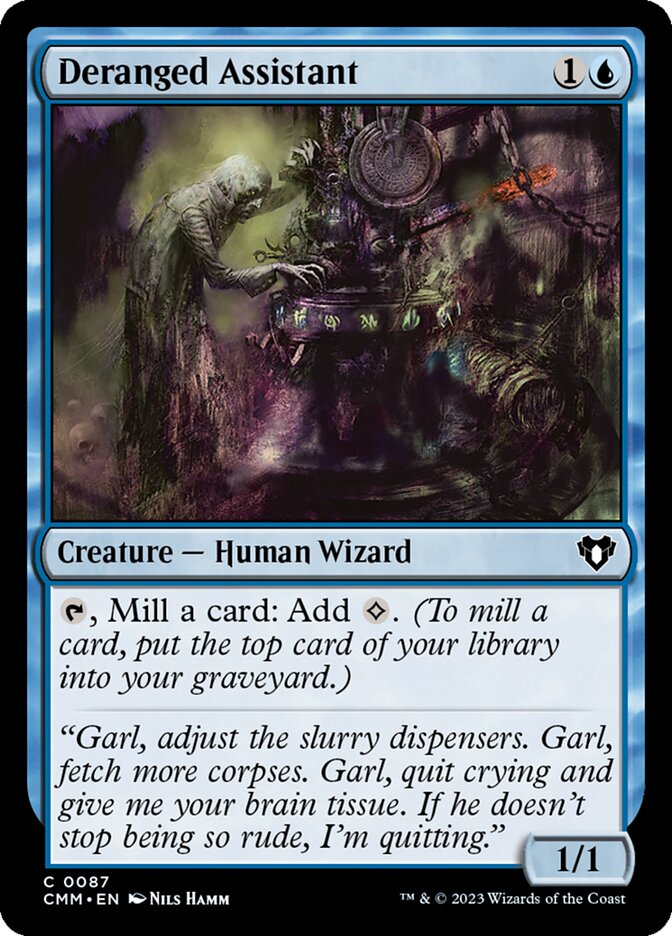 Deranged Assistant - Commander Masters (Common) [CMM-87] Main image