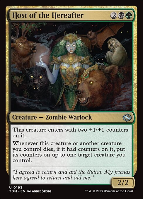 Host of the Hereafter – Tarkir: Dragonstorm (TDM-193) Magic: The Gathering card | LC-REM-20260804-15401861185868-0f182957-8133-45a7-80a3-1944bead4d43 Immagine principale del prodotto