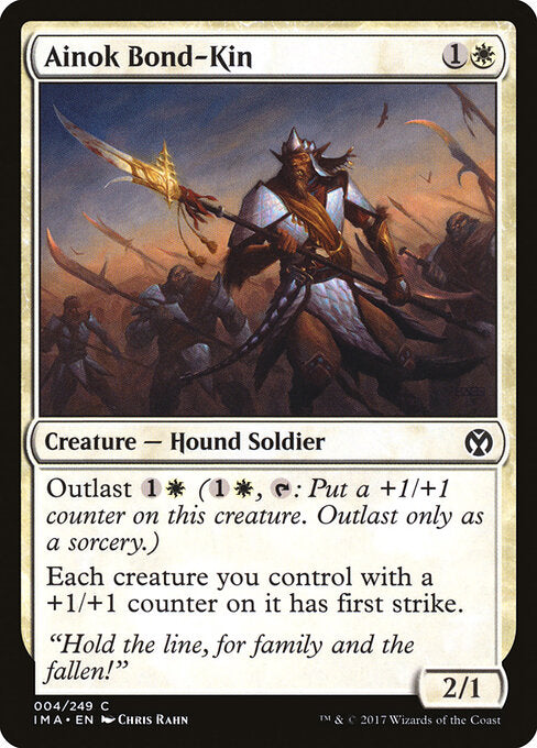 Ainok Bond-Kin – Iconic Masters (IMA-4) Magic: The Gathering card | LC-REM-20260804-15681703117132-0f32c514-36b9-4e1f-86e8-1d36e5282062
