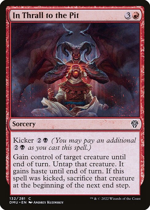 In Thrall to the Pit – Dominaria United (DMU-132) Magic: The Gathering card | LC-REM-20260804-15150802960716-0f33284f-bdb1-4982-8636-8f2e12896053