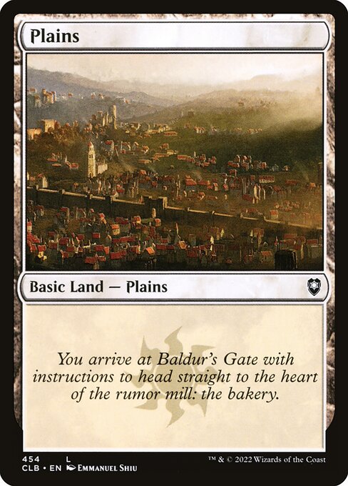 Plains – Commander Legends: Battle for Baldur's Gate (CLB-454) Magic: The Gathering card | LC-REM-20260804-15151064678732-0f55597c-f265-4c4b-a5f1-cc58da609534 Image principale du produit