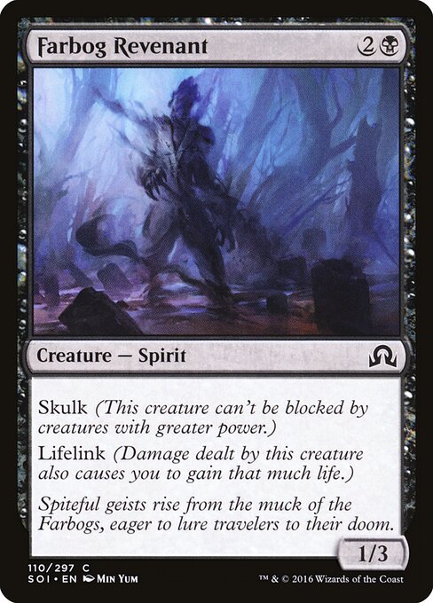 Farbog Revenant – Shadows over Innistrad (SOI-110) Magic: The Gathering card