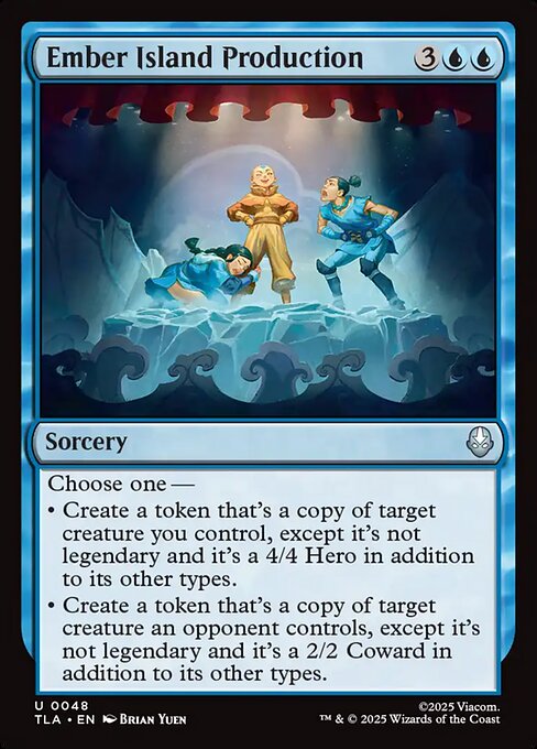 Ember Island Production – Avatar: The Last Airbender (TLA-48) Magic: The Gathering card Hauptbild