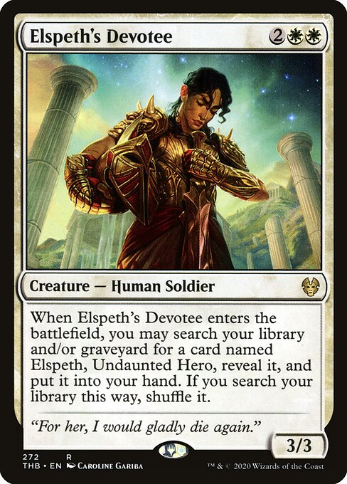 Elspeth's Devotee – Theros Beyond Death (THB-272) Magic: The Gathering card | LC-REM-20260804-15151523987788-0f82064c-b335-454c-9be6-9fbcb21aa8e5 Hauptbild