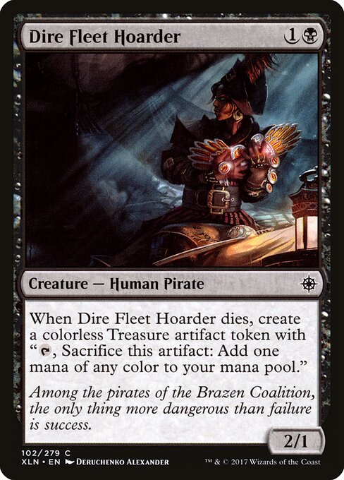 Dire Fleet Hoarder – Ixalan (XLN-102) Magic: The Gathering card | LC-REM-20260804-15150874952012-0fcd719e-fa21-42bb-968b-ccc0cd3829c6
