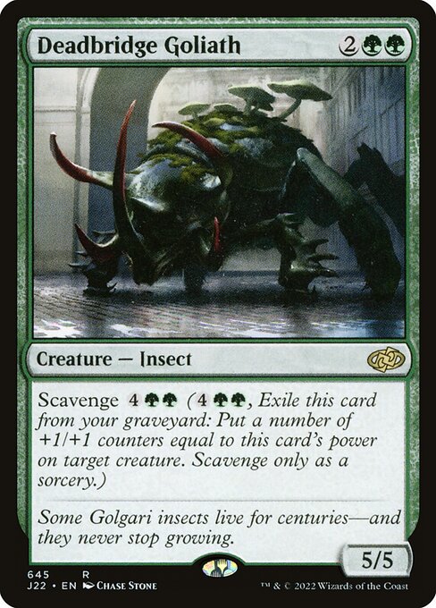 Deadbridge Goliath – Jumpstart 2022 (J22-645) Magic: The Gathering card