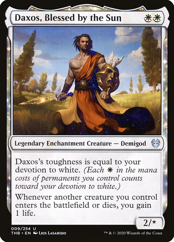 Daxos, Blessed by the Sun - Theros Beyond Death (Uncommon) [THB-9]