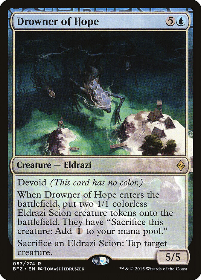 Drowner of Hope - Battle for Zendikar (Rare) [BFZ-57]