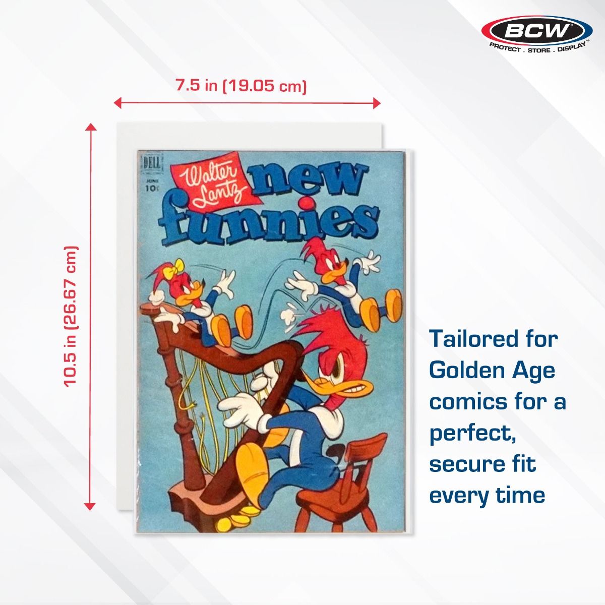 Golden Comic Book Boards 24 pt. (100x)