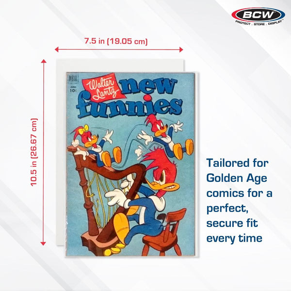 Golden Comic Book Boards 24 pt. (100x)