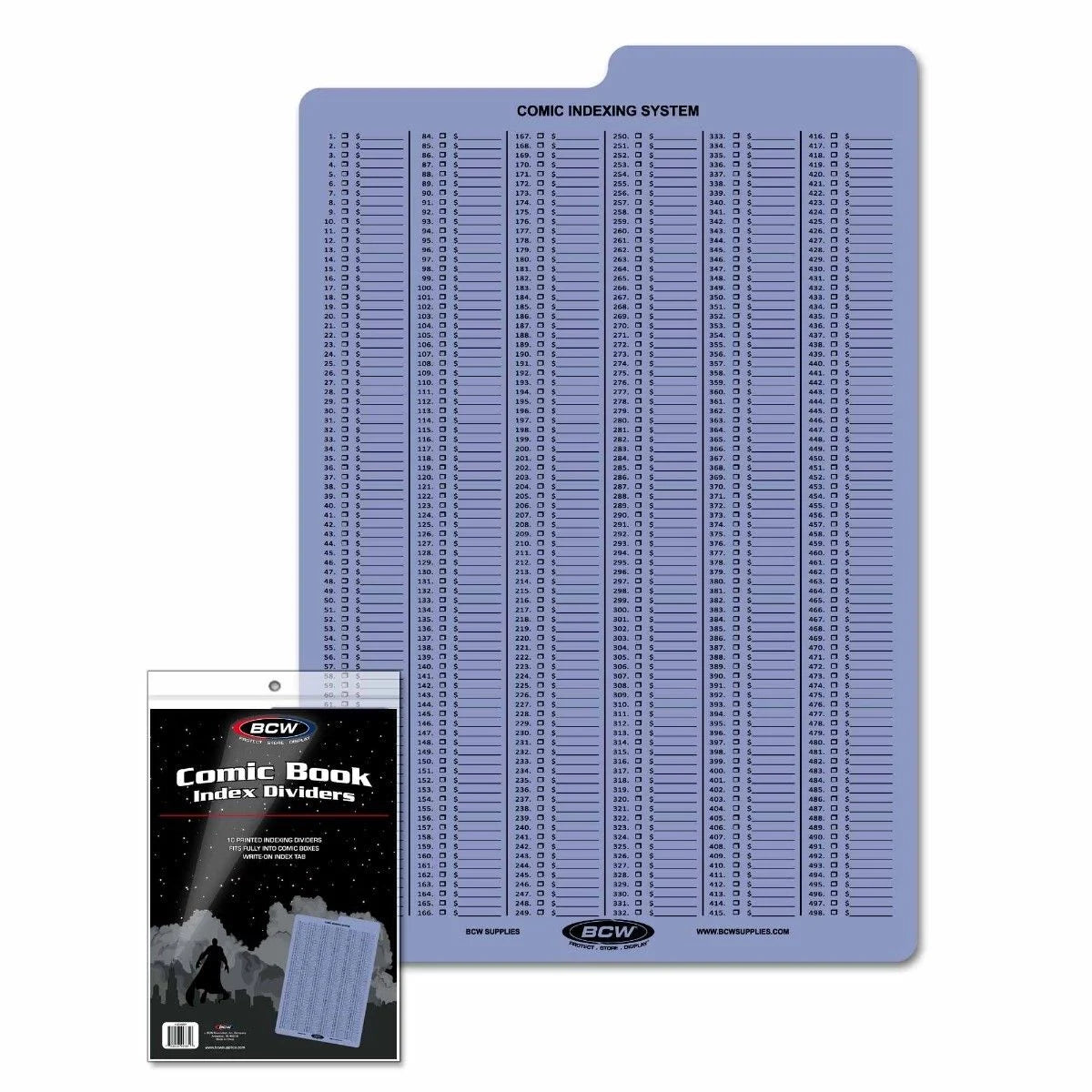 Comic Book Dividers (24x)