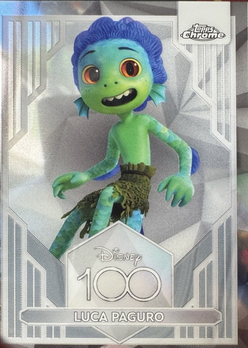 Luca Paguro #96 Base - 2023 Topps Chrome Disney 100 kaart | Lichcards Immagine principale del prodotto