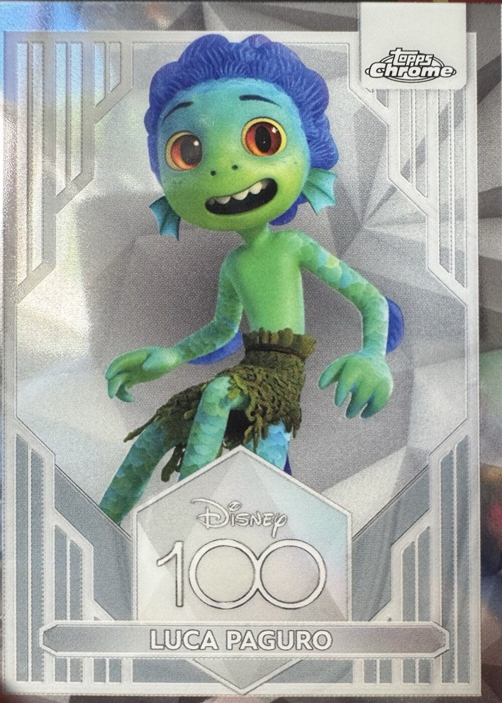 Luca Paguro #96 Base - 2023 Topps Chrome Disney 100 kaart