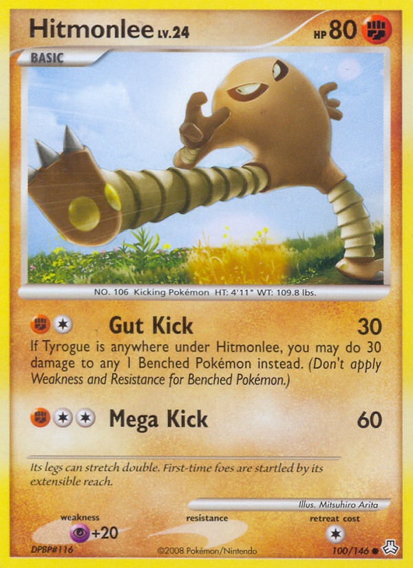 Hitmonlee Lv.24 – Legends Awakened 100 – Pokémon TCG single card
