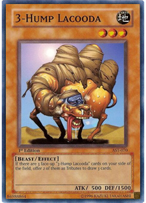 3-Hump Lacooda — Ancient Sanctuary (AST-070) Yu-Gi-Oh! card Immagine principale del prodotto