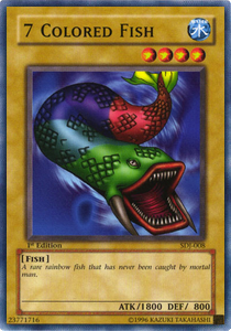 7 Colored Fish - Starter Deck: Joey (Common) [SDJ-008] Imagen principal del producto