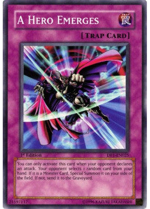 A Hero Emerges — Duelist Pack: Jaden Yuki (DP1-025) Yu-Gi-Oh! card Immagine principale del prodotto