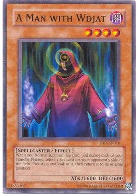 A Man with Wdjat — Dark Revelation 1 (DR1-016) Yu-Gi-Oh! card Imagen principal del producto