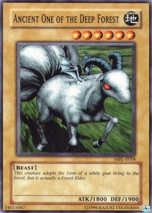 Ancient One of the Deep Forest — Magic Ruler (MRL-018) Yu-Gi-Oh! card Hauptbild