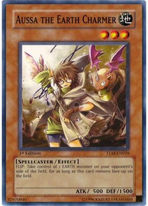 Aussa the Earth Charmer — The Lost Millennium (TLM-026) Yu-Gi-Oh! card Main image