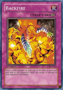 Backfire - Ancient Sanctuary (Common) [AST-046] Hover Image