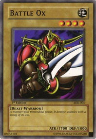 Battle Ox - Starter Deck: Kaiba Evolution (Common) [SKE-002] Immagine principale del prodotto