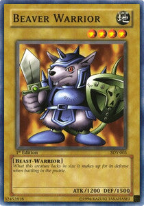 Beaver Warrior (V.2 - Common) - Starter Deck: Yugi (Common) [SDY-005] Hover Image